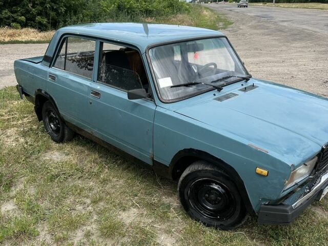 Синий ВАЗ 2107, объемом двигателя 1.5 л и пробегом 17 тыс. км за 480 $, фото 1 на Automoto.ua