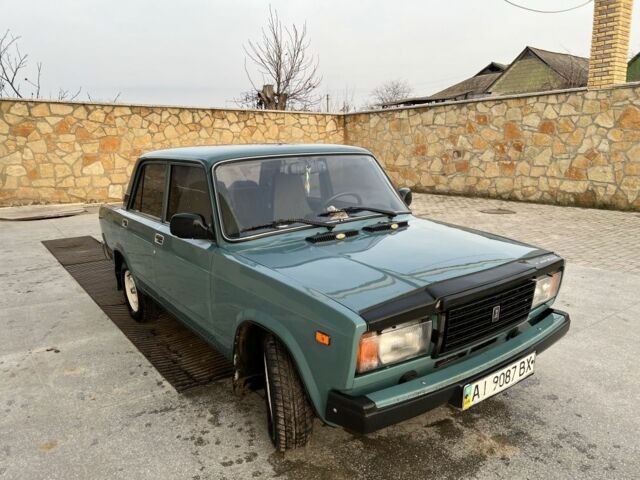 Синий ВАЗ 2107, объемом двигателя 1.5 л и пробегом 55 тыс. км за 1350 $, фото 1 на Automoto.ua