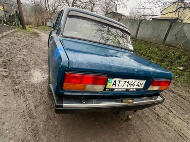 Синій ВАЗ 2107, об'ємом двигуна 6 л та пробігом 57 тис. км за 900 $, фото 4 на Automoto.ua