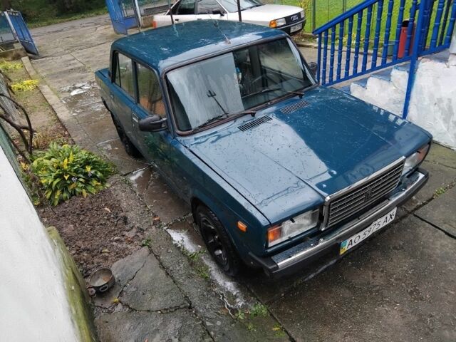 Синий ВАЗ 2107, объемом двигателя 0 л и пробегом 3 тыс. км за 750 $, фото 3 на Automoto.ua