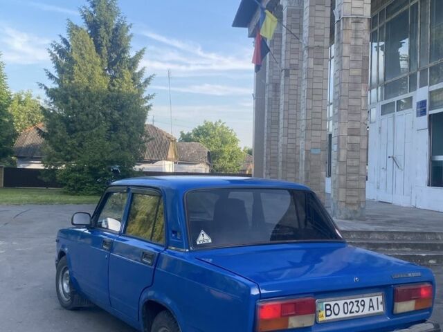 Синий ВАЗ 2107, объемом двигателя 1.5 л и пробегом 99 тыс. км за 1250 $, фото 2 на Automoto.ua