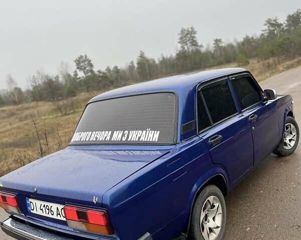 Синій ВАЗ 2107, об'ємом двигуна 1.5 л та пробігом 204 тис. км за 1700 $, фото 2 на Automoto.ua
