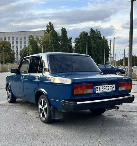 ВАЗ 2107 2005 у Кременчуге на Automoto.ua Синій ВАЗ 2107, об'ємом двигуна 1.45 л та пробігом 53 тис. км за 2000 $, фото 4 на Automoto.ua