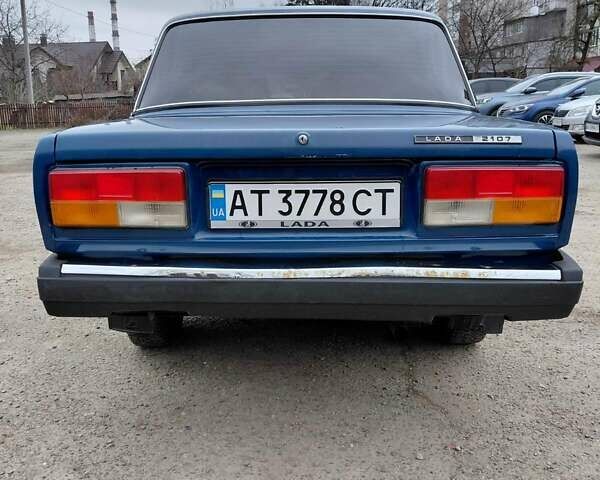 Синий ВАЗ 2107, объемом двигателя 1.45 л и пробегом 921 тыс. км за 1000 $, фото 12 на Automoto.ua