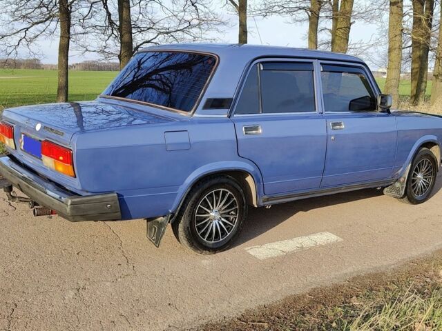 Синий ВАЗ 2107, объемом двигателя 1.5 л и пробегом 126 тыс. км за 1900 $, фото 1 на Automoto.ua