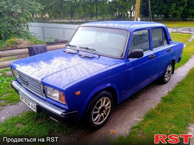 Синій ВАЗ 2107, об'ємом двигуна 1.5 л та пробігом 114 тис. км за 1000 $, фото 2 на Automoto.ua