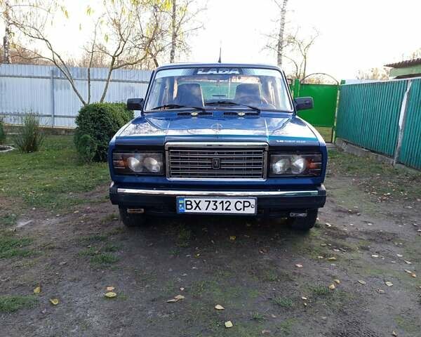 Синий ВАЗ 2107, объемом двигателя 1.45 л и пробегом 146 тыс. км за 1400 $, фото 5 на Automoto.ua