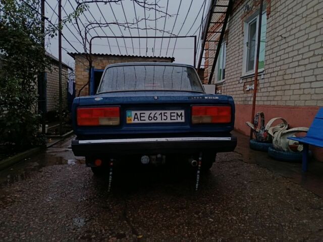 Синий ВАЗ 2107, объемом двигателя 1.5 л и пробегом 2 тыс. км за 1300 $, фото 4 на Automoto.ua
