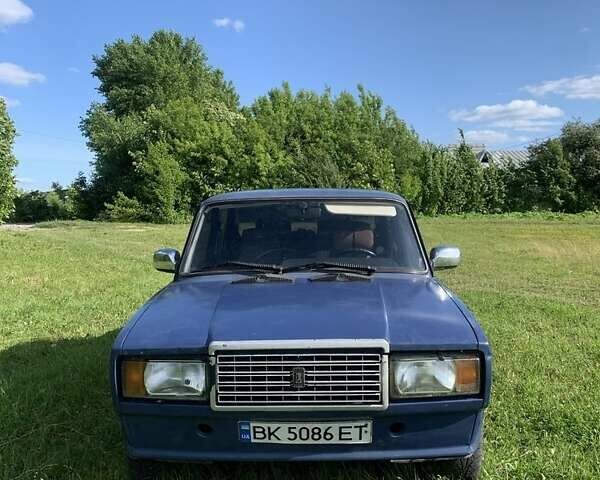 Синий ВАЗ 2107, объемом двигателя 1.5 л и пробегом 83 тыс. км за 1550 $, фото 8 на Automoto.ua