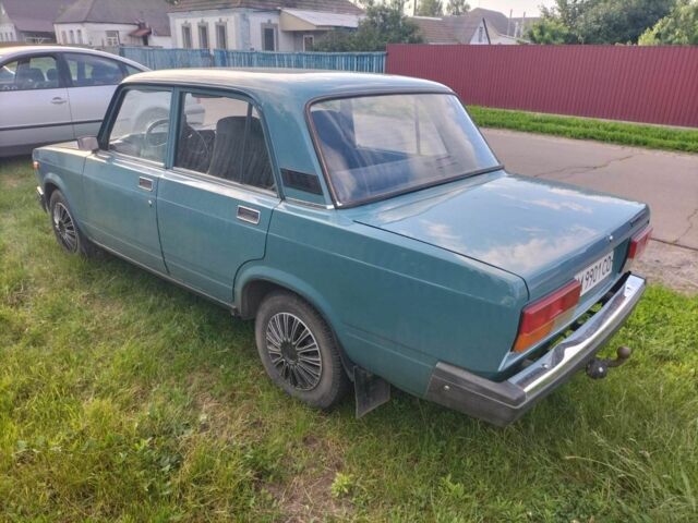 Синий ВАЗ 2107, объемом двигателя 1.5 л и пробегом 122 тыс. км за 1250 $, фото 3 на Automoto.ua