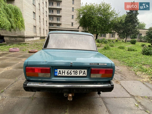 Синий ВАЗ 2107, объемом двигателя 1.5 л и пробегом 150 тыс. км за 1299 $, фото 3 на Automoto.ua