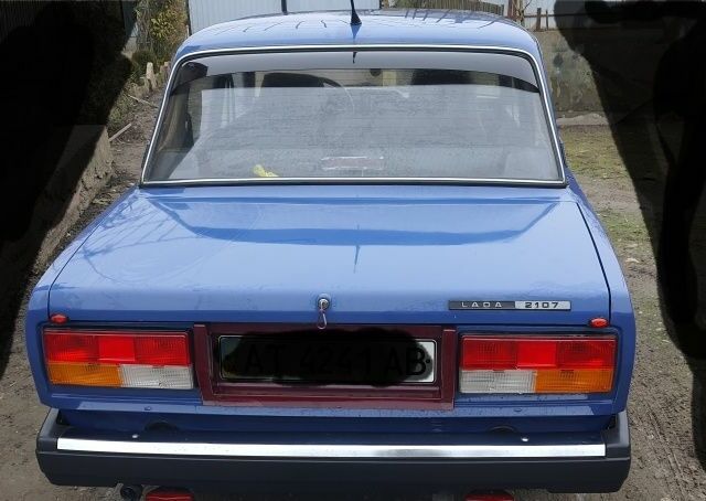 Синий ВАЗ 2107, объемом двигателя 1 л и пробегом 96 тыс. км за 1500 $, фото 2 на Automoto.ua