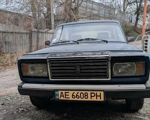 Синій ВАЗ 2107, об'ємом двигуна 1.57 л та пробігом 100 тис. км за 1100 $, фото 1 на Automoto.ua