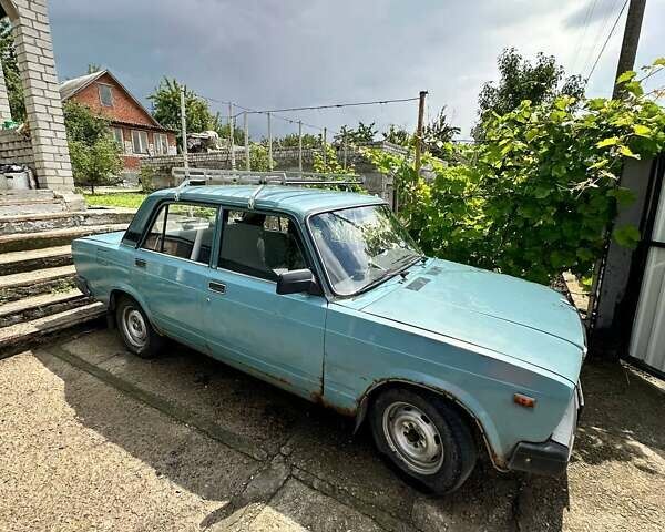 Синий ВАЗ 2107, объемом двигателя 1.45 л и пробегом 130 тыс. км за 1300 $, фото 12 на Automoto.ua