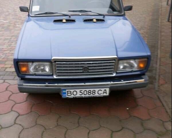 Синий ВАЗ 2107, объемом двигателя 1.5 л и пробегом 53 тыс. км за 2300 $, фото 5 на Automoto.ua