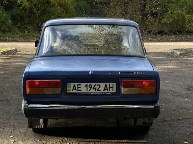 ВАЗ 2107 2005 у Славянске на Automoto.ua Синій ВАЗ 2107, об'ємом двигуна 1.5 л та пробігом 76 тис. км за 723 $, фото 6 на Automoto.ua