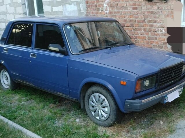 Синій ВАЗ 2107, об'ємом двигуна 1.5 л та пробігом 150 тис. км за 800 $, фото 1 на Automoto.ua