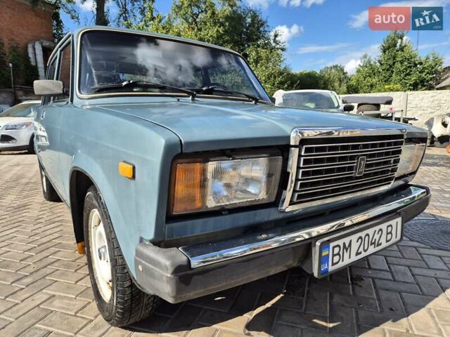 Синий ВАЗ 2107, объемом двигателя 1.5 л и пробегом 79 тыс. км за 1600 $, фото 2 на Automoto.ua