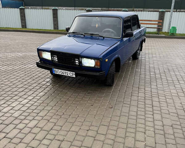 Синій ВАЗ 2107, об'ємом двигуна 1.5 л та пробігом 96 тис. км за 700 $, фото 1 на Automoto.ua