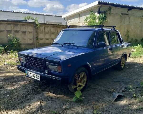 Синій ВАЗ 2107, об'ємом двигуна 1.5 л та пробігом 143 тис. км за 1395 $, фото 1 на Automoto.ua