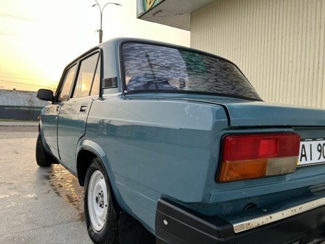 Синий ВАЗ 2107, объемом двигателя 1.5 л и пробегом 55 тыс. км за 1350 $, фото 5 на Automoto.ua