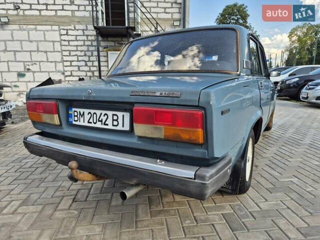 Синий ВАЗ 2107, объемом двигателя 1.5 л и пробегом 79 тыс. км за 1600 $, фото 6 на Automoto.ua