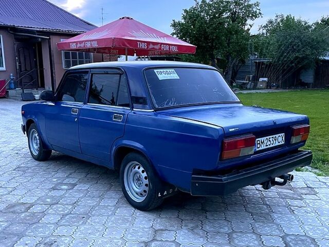 Синий ВАЗ 2107, объемом двигателя 1.5 л и пробегом 297 тыс. км за 700 $, фото 2 на Automoto.ua
