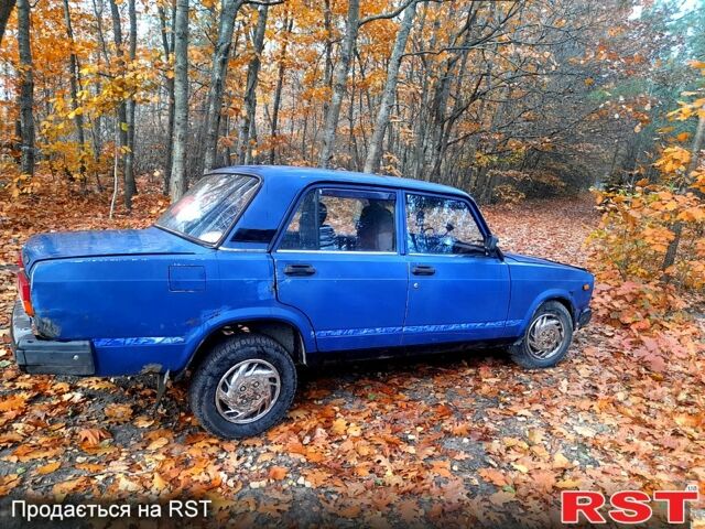 Синий ВАЗ 2107, объемом двигателя 1.6 л и пробегом 133 тыс. км за 1000 $, фото 3 на Automoto.ua