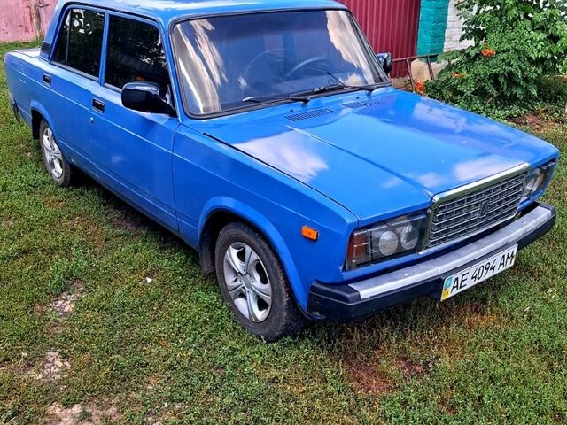 Синій ВАЗ 2107, об'ємом двигуна 1.5 л та пробігом 62 тис. км за 1400 $, фото 1 на Automoto.ua