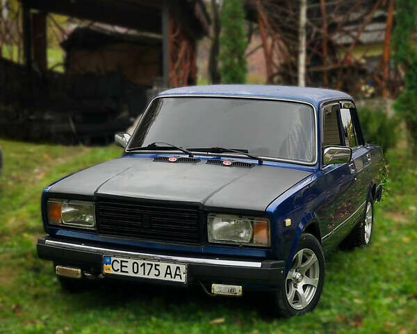 ВАЗ 2107 2005 в Вижнице на Automoto.ua Синий ВАЗ 2107, объемом двигателя 1.45 л и пробегом 100 тыс. км за 1350 $, фото 1 на Automoto.ua