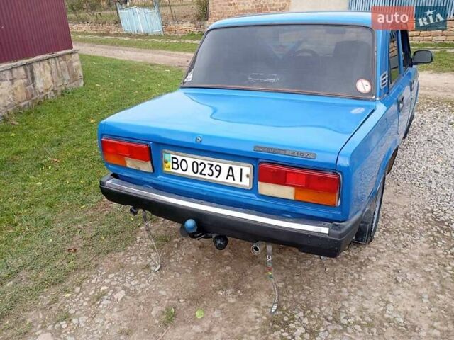 Синий ВАЗ 2107, объемом двигателя 1.5 л и пробегом 99 тыс. км за 1150 $, фото 7 на Automoto.ua