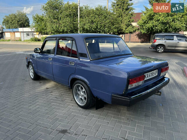 Синій ВАЗ 2107, об'ємом двигуна 1.5 л та пробігом 118 тис. км за 2200 $, фото 3 на Automoto.ua