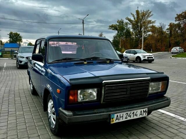 Синий ВАЗ 2107, объемом двигателя 0 л и пробегом 100 тыс. км за 799 $, фото 1 на Automoto.ua