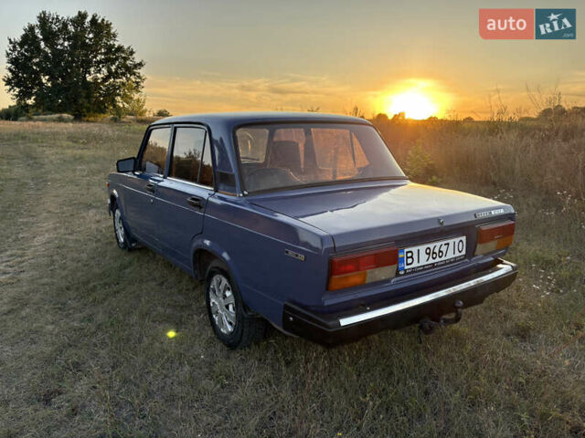 Синий ВАЗ 2107, объемом двигателя 1.5 л и пробегом 112 тыс. км за 1210 $, фото 2 на Automoto.ua