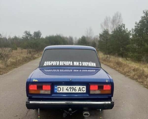 Синій ВАЗ 2107, об'ємом двигуна 1.5 л та пробігом 204 тис. км за 1700 $, фото 4 на Automoto.ua