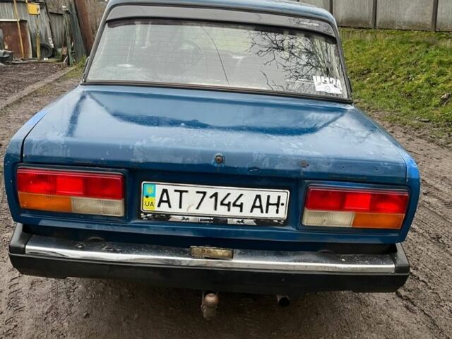 Синій ВАЗ 2107, об'ємом двигуна 6 л та пробігом 57 тис. км за 900 $, фото 7 на Automoto.ua