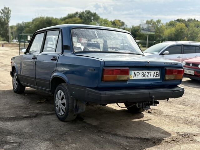 Синій ВАЗ 2107, об'ємом двигуна 1.5 л та пробігом 100 тис. км за 620 $, фото 3 на Automoto.ua