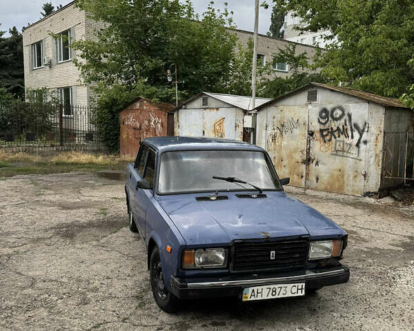 Синий ВАЗ 2107, объемом двигателя 1.45 л и пробегом 82 тыс. км за 673 $, фото 5 на Automoto.ua