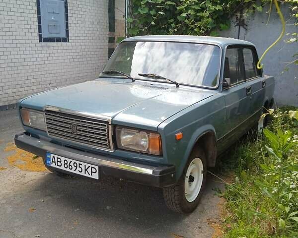 Синий ВАЗ 2107, объемом двигателя 1.5 л и пробегом 112 тыс. км за 1650 $, фото 1 на Automoto.ua