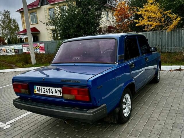 Синий ВАЗ 2107, объемом двигателя 0 л и пробегом 100 тыс. км за 799 $, фото 3 на Automoto.ua