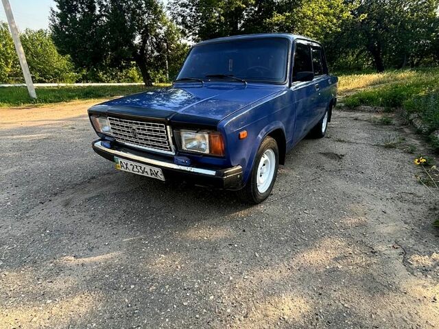 Синий ВАЗ 2107, объемом двигателя 1.5 л и пробегом 222 тыс. км за 1000 $, фото 7 на Automoto.ua