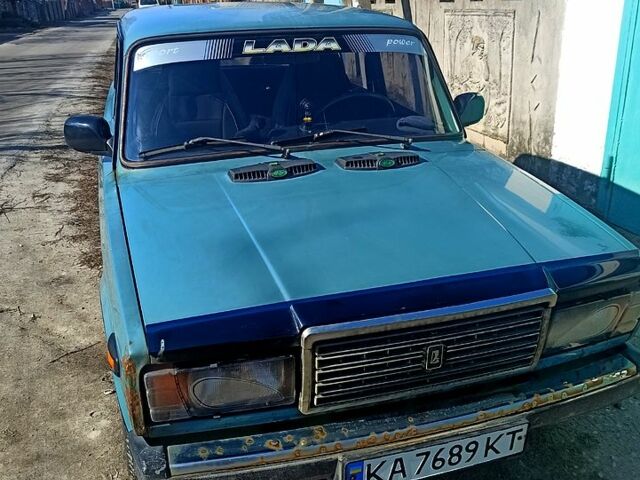 Синий ВАЗ 2107, объемом двигателя 1.5 л и пробегом 0 тыс. км за 1500 $, фото 5 на Automoto.ua