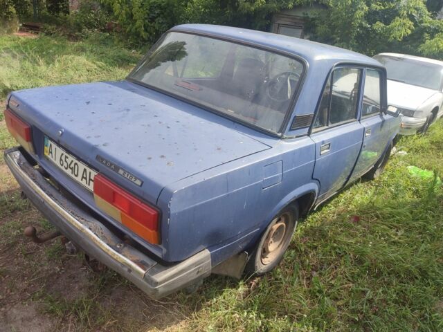 Синий ВАЗ 2107, объемом двигателя 0 л и пробегом 73 тыс. км за 650 $, фото 4 на Automoto.ua