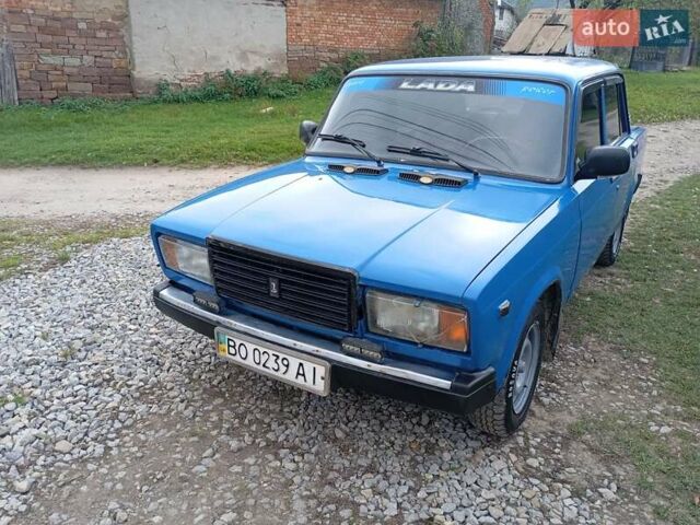 ВАЗ 2107 2005 в Теребовле на Automoto.ua Синий ВАЗ 2107, объемом двигателя 1.5 л и пробегом 99 тыс. км за 1250 $, фото 4 на Automoto.ua