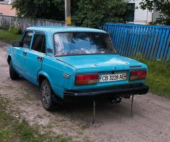 Синий ВАЗ 2107, объемом двигателя 1.5 л и пробегом 6 тыс. км за 604 $, фото 7 на Automoto.ua