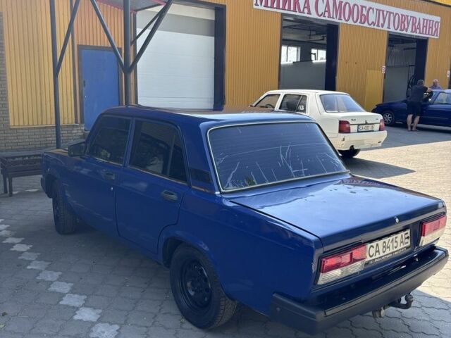 Синій ВАЗ 2107, об'ємом двигуна 1.5 л та пробігом 15 тис. км за 1800 $, фото 5 на Automoto.ua
