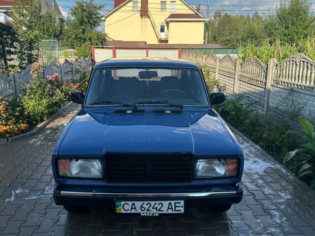 Синий ВАЗ 2107, объемом двигателя 0 л и пробегом 200 тыс. км за 1200 $, фото 3 на Automoto.ua