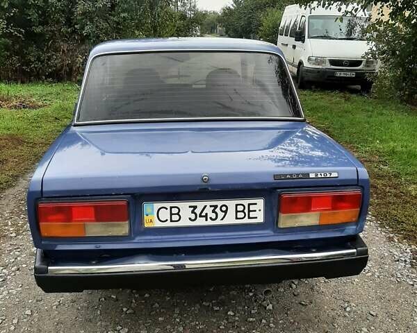 Синій ВАЗ 2107, об'ємом двигуна 1.45 л та пробігом 64 тис. км за 1200 $, фото 9 на Automoto.ua