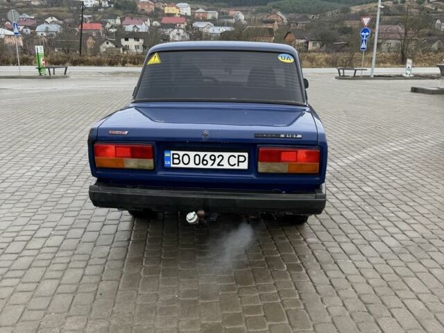 Синій ВАЗ 2107, об'ємом двигуна 1.5 л та пробігом 95 тис. км за 850 $, фото 3 на Automoto.ua