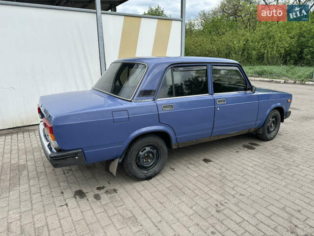 Синій ВАЗ 2107, об'ємом двигуна 1.5 л та пробігом 49 тис. км за 1566 $, фото 6 на Automoto.ua